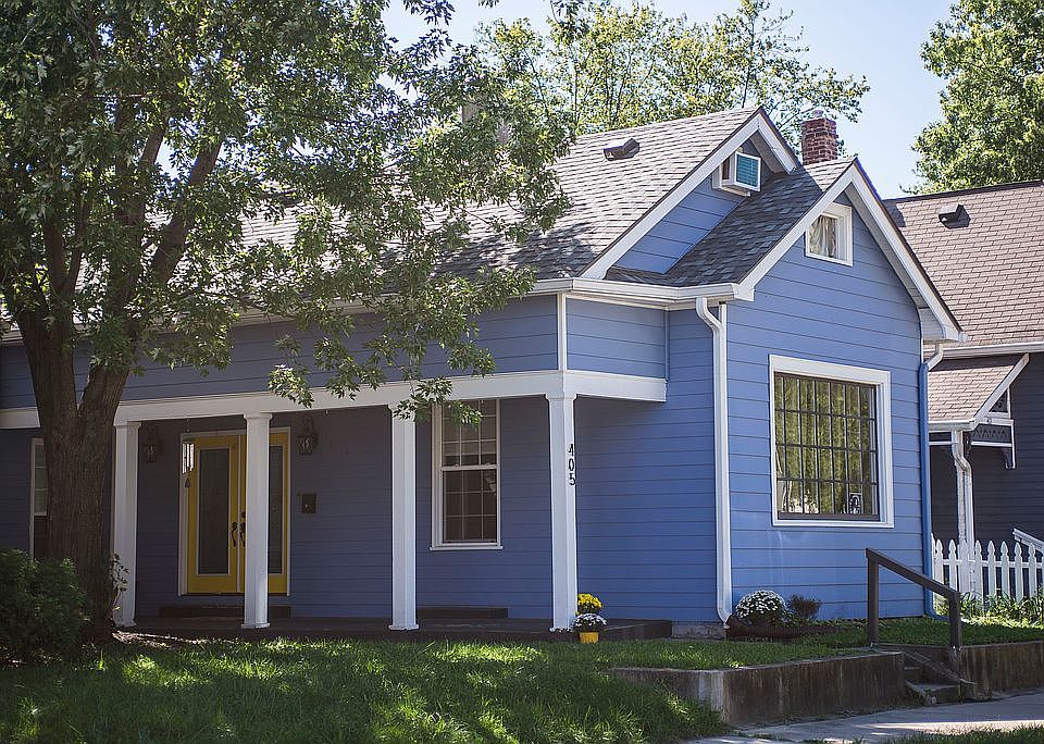 Front of house & porch