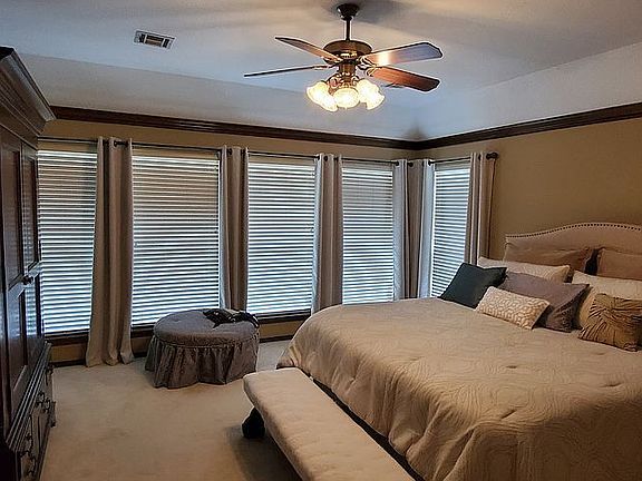 Master with wall of windows