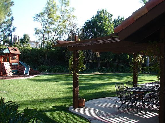 Backyard with Play area