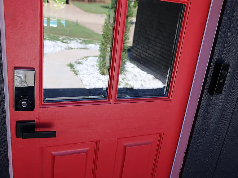 Digital lock and Eufy bell