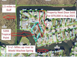 5266 Tropical Point, Weeki Wachee, FL 34607