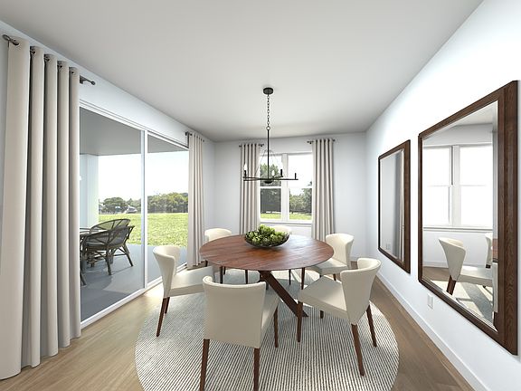 Rendering of the Emilia Dining Room