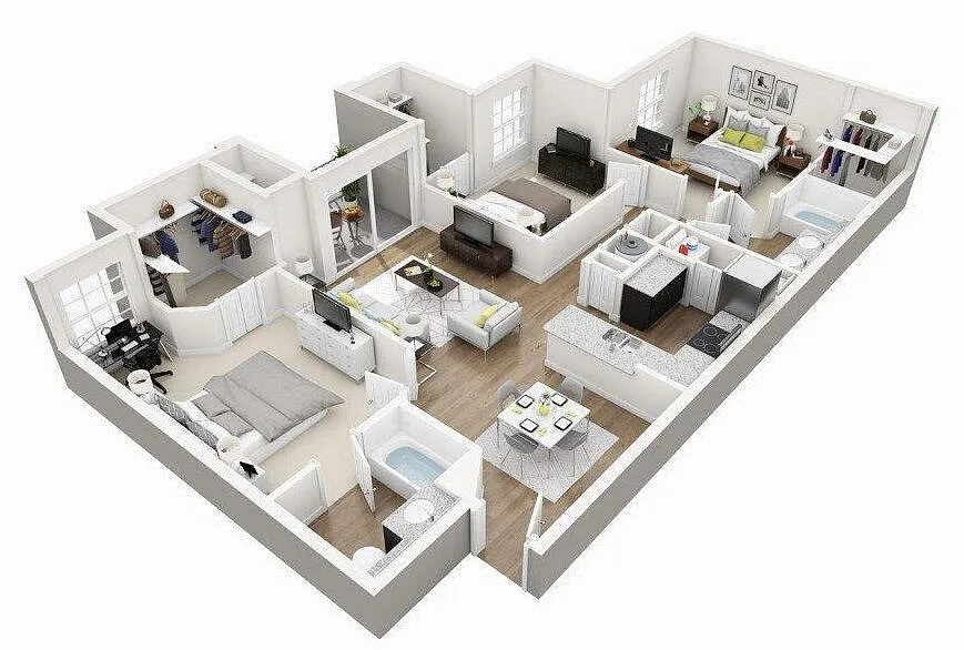 Floor plan C1