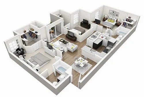 Floor plan C1
