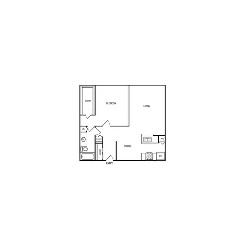 Floor plan A2 Renovated