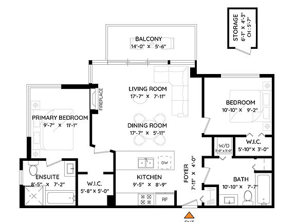 5th image of 7088 18th Ave #2807