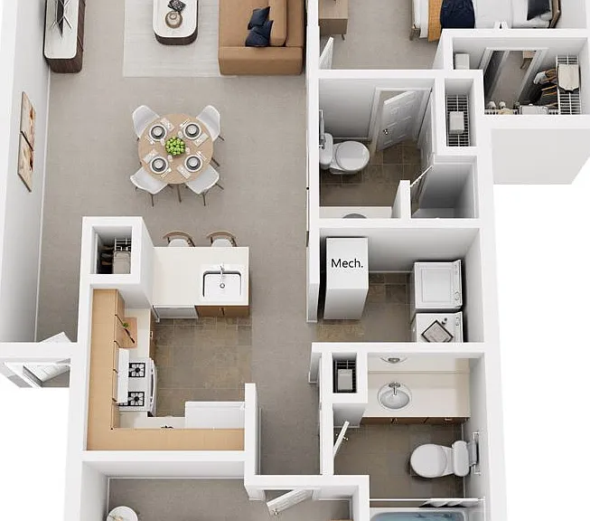 Dupont Lakes Apartments — Photo 54