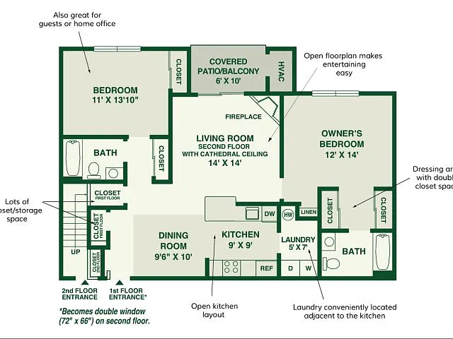 Floor plan Crestwood