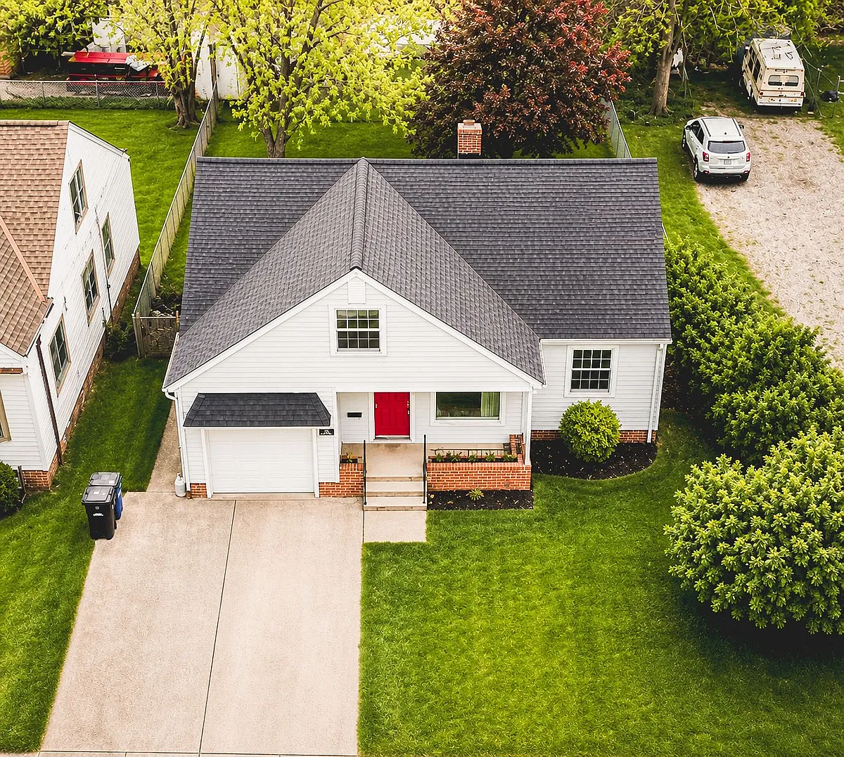 Double Wide Driveway
New Roof & Garage Door - 5860 Pearl Rd