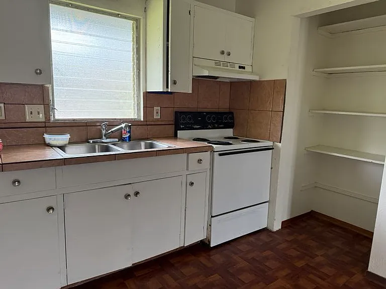 kitchen with pantry