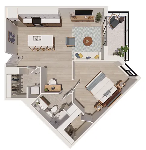 Floor plan 207