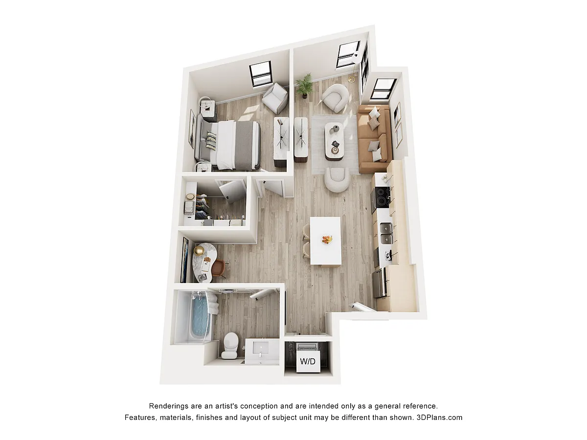 Floor plan 1B41
