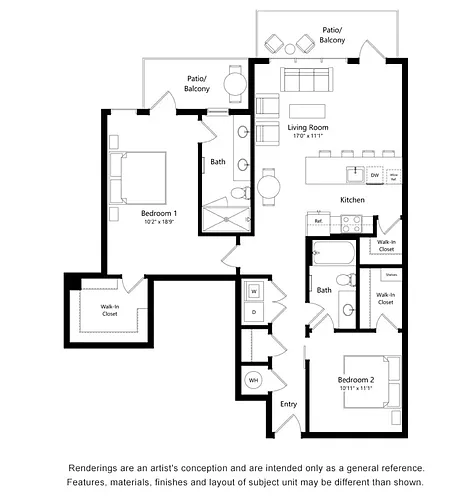 Floor plan B2