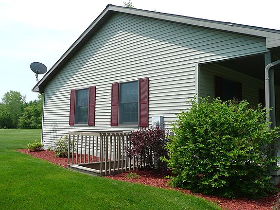 Side of house with egress