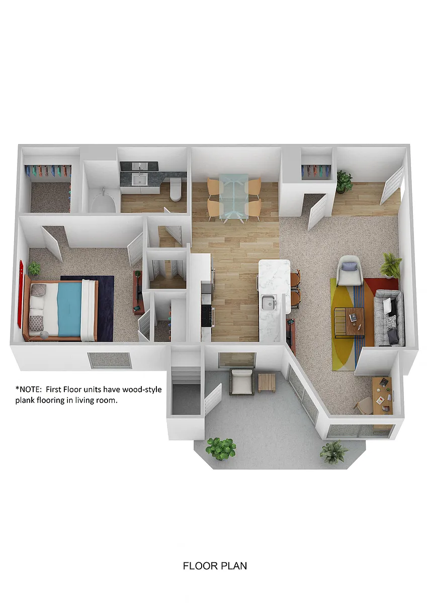 Floor plan A1A