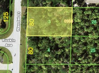 176 Wendel St LOT 3, Pt Charlotte, FL 33954