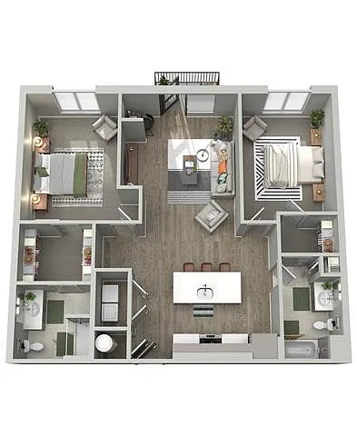 Floor plan B2