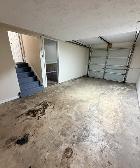 Attached garage
