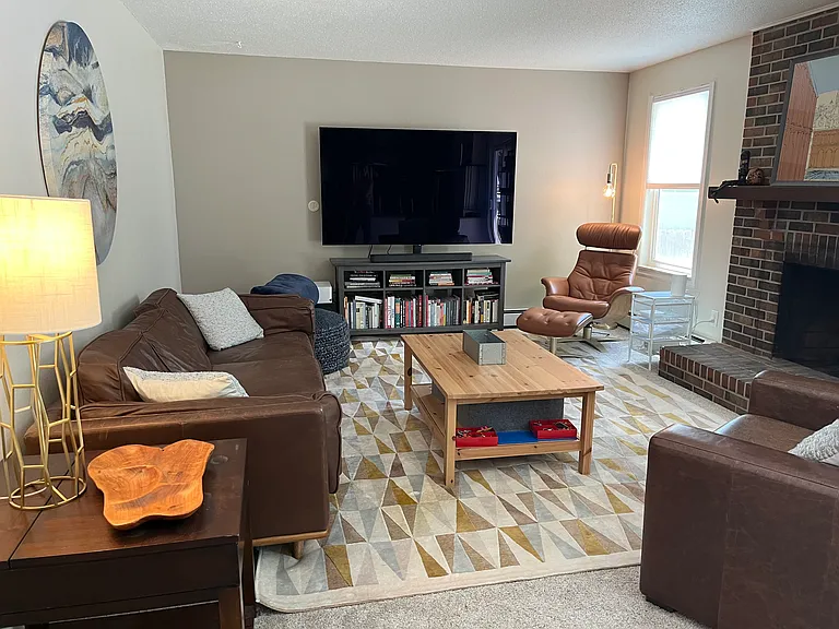 family room (with current furnishings)