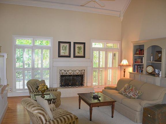 Great room
						:
						Plantation shutters throughout