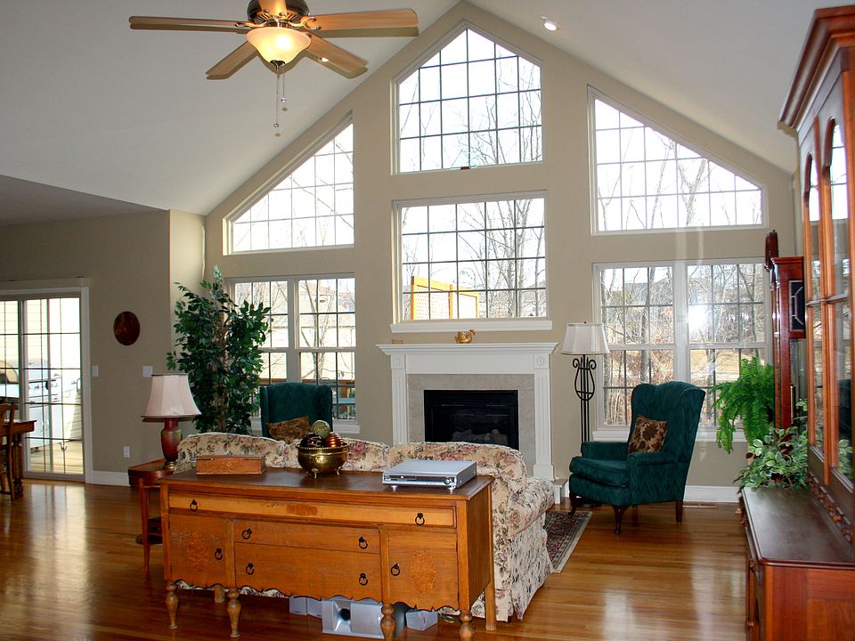 Window wall in living room