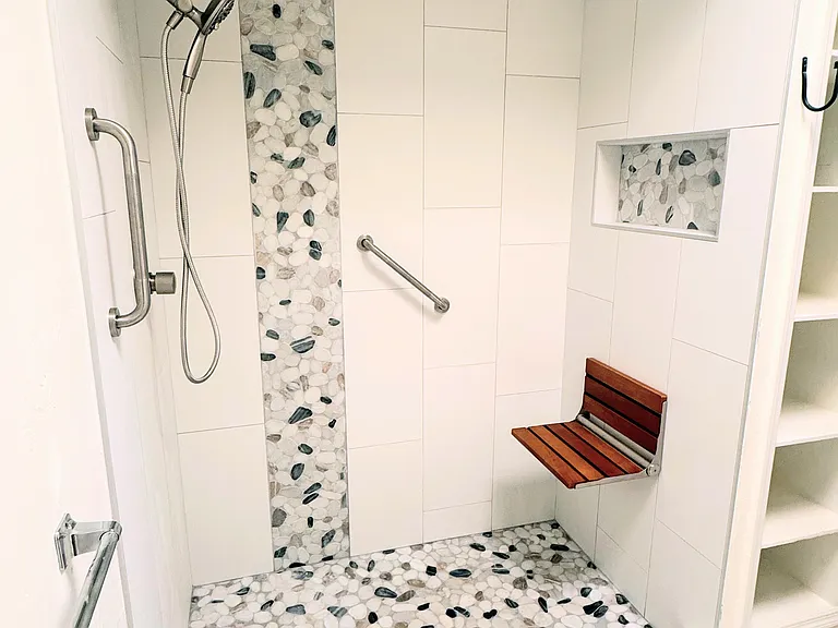 New Tiled Shower