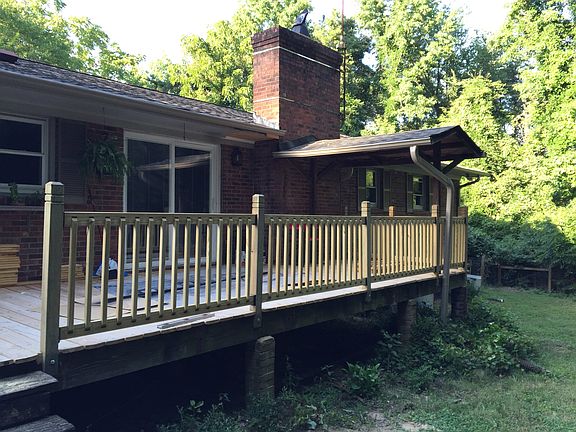 Back view with new deck