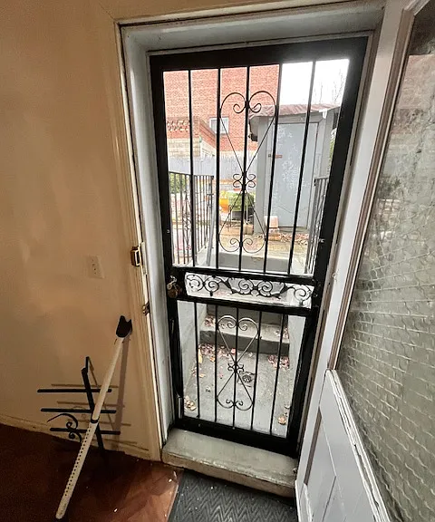 GOING OUTSIDE TO BACKYARD