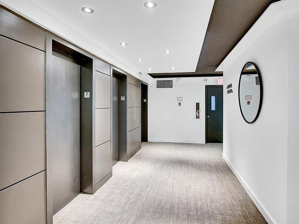 Elevator area on each floor has been recently renovated like nearby hotels.