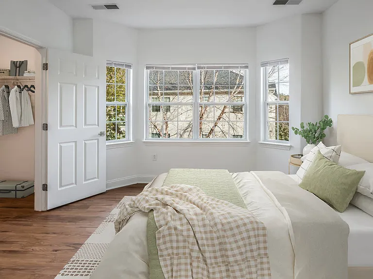 Bedroom with Hard Surface Flooring