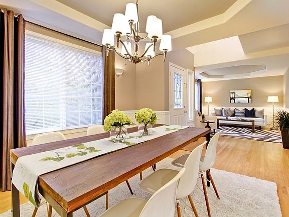 Open floor plan throughout the home.