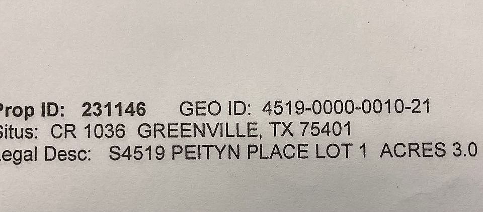 1st image of 231146 Hunt County Rd #1036