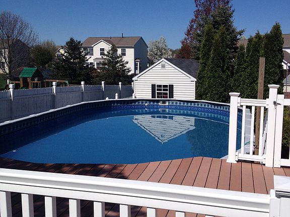Pool and deck