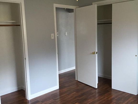 Master bedroom has 2 closets