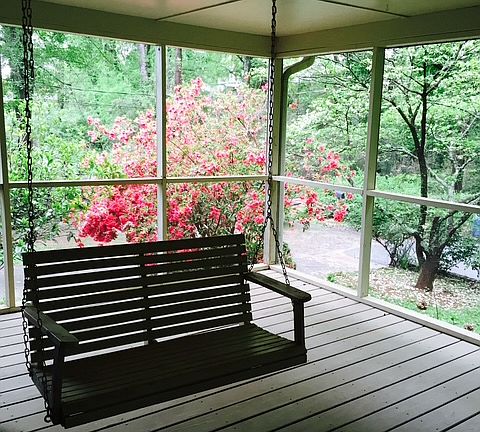 Porch Swing Included!