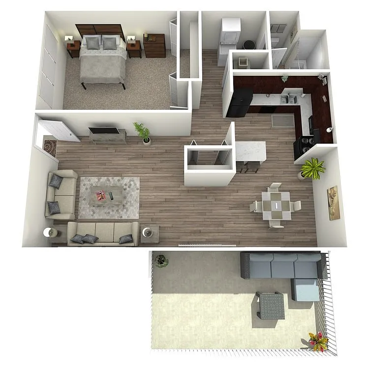 Floor plan The Hideaway
