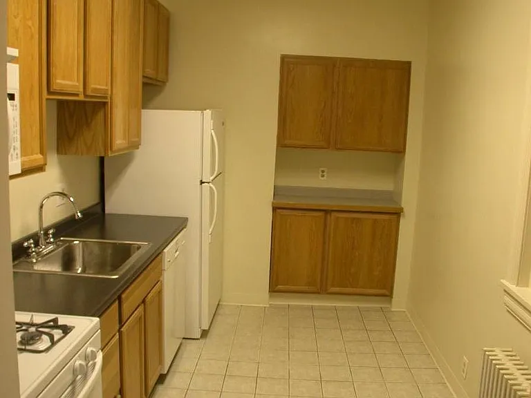 kitchen, microwave, gas stove, dishwasher, disposal.