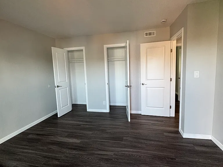 Bedroom #2-Master bedroom spacious double closets.