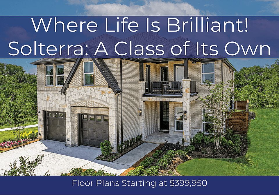 Solterra by First Texas Homes in Mesquite TX Zillow
