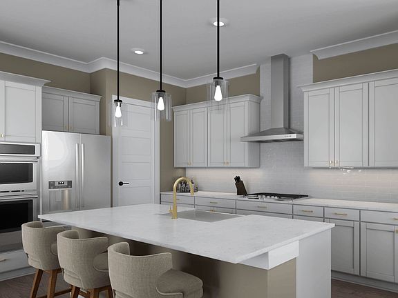 Mayes Hall Residence 4 Kitchen Conceptual Rendering
