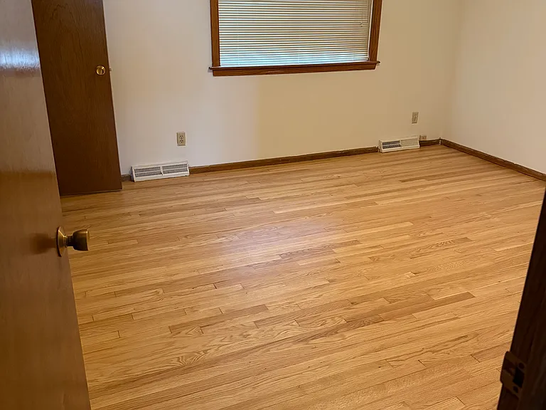 Refinished master bedroom with walk-in closet on 2nd floor