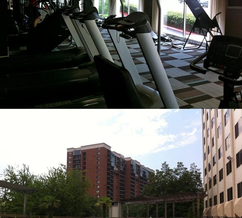 Community pool and workout center