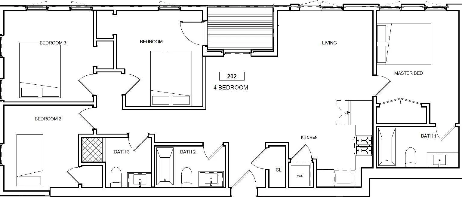 4 bed, $5,395 — Photo 1