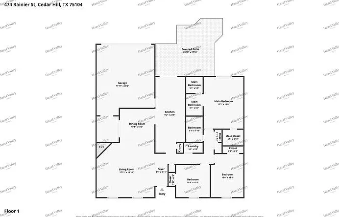 3 bed, 2.0 bath, 1560 sqft, $2,025 — Photo 2