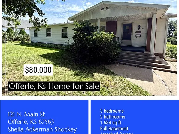 121 N Main St, Offerle, KS 67563