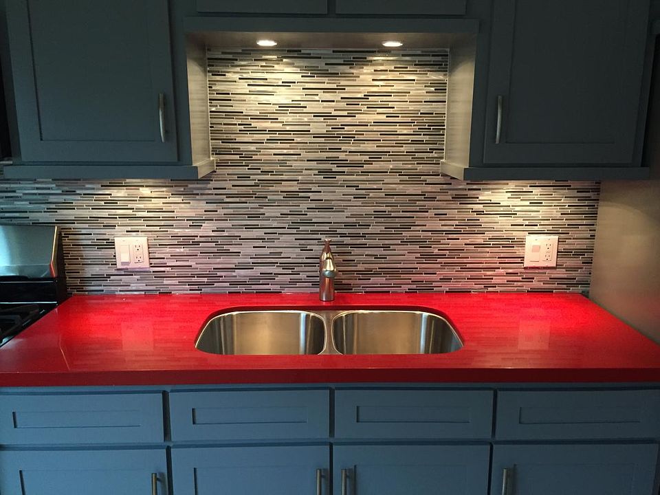 Brand New Kitchen with Under Cabinet Lighting