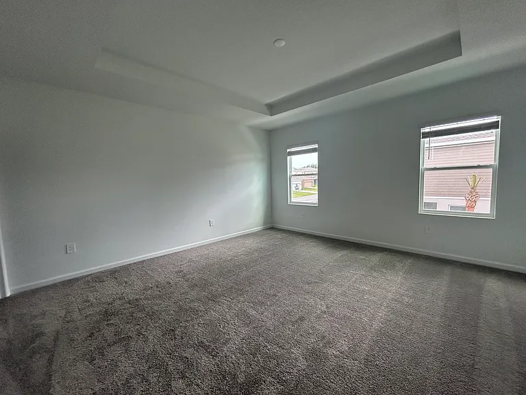 Upper level - master bedroom