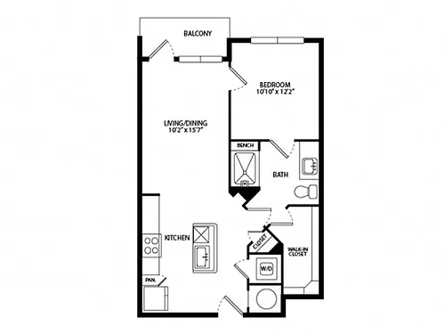 Floor plan A1D