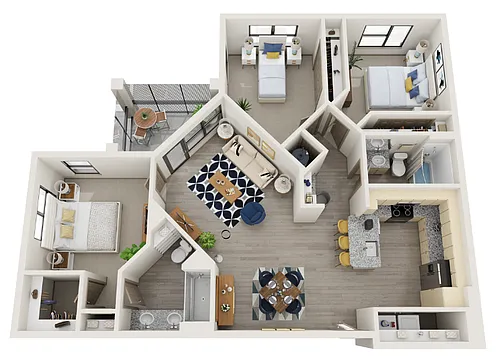 Floor plan C1