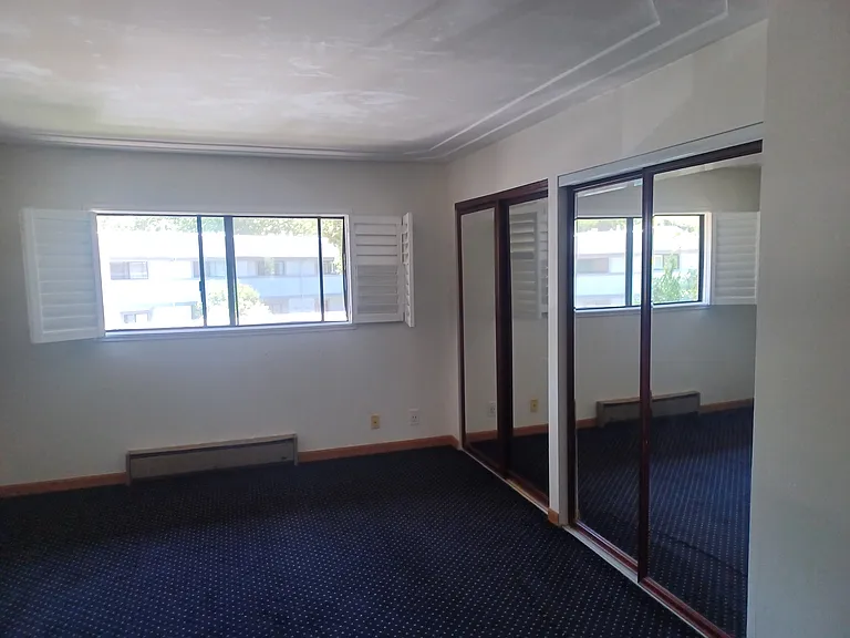 The carpet has been replaced with LVL flooring